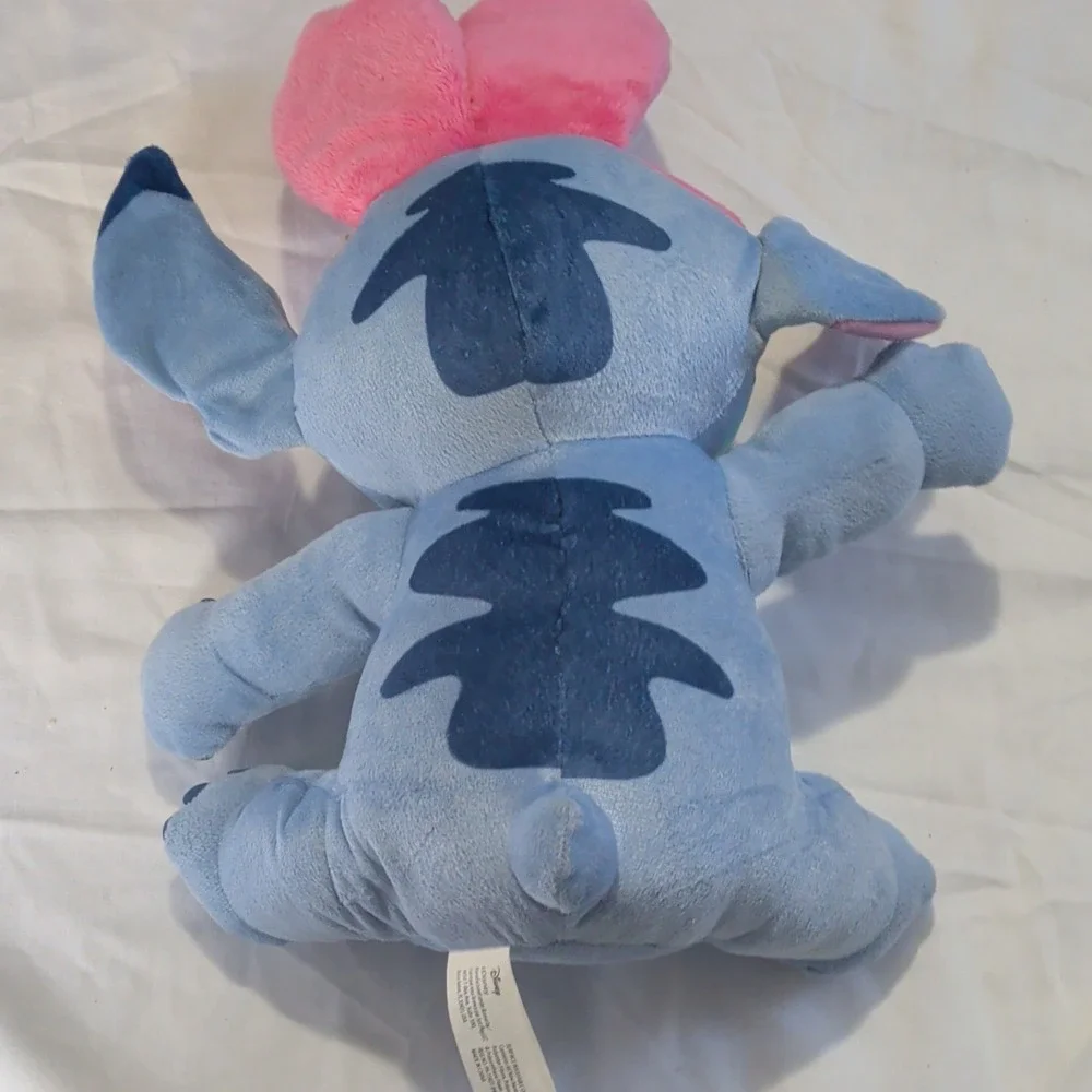 Disney Lilo & Stitch Angel Small Plush Pink Ears MPN Surface Washable